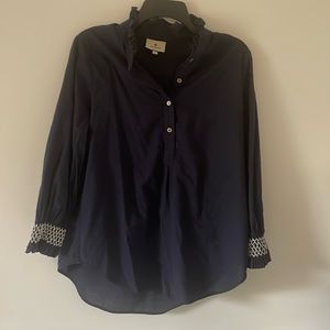 Navy Tuckernuck shirt